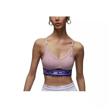 Jordan Indy Low-Intensity Support Letter Удобный спортивный бюстгальтер женское нижнее белье розово-фиолетово-красный гармония-синий серо-фиолетово-красный FB4096-513 L