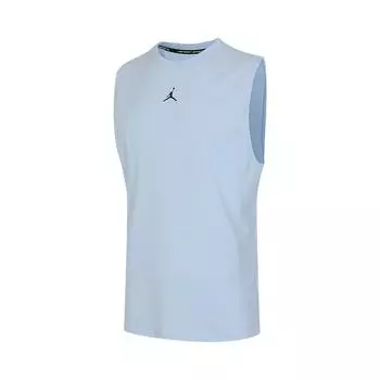 Jordan J Df Sprt Slvls Топ Круглый вырез Повседневный трикотажный жилет Мужские топы Синий FN5857-440 M
