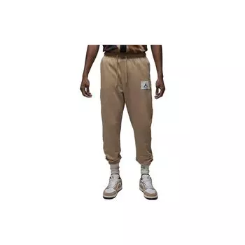 Jordan Эластичный пояс однотонные спортивные брюки мужские коричневые DQ7468-201 XL