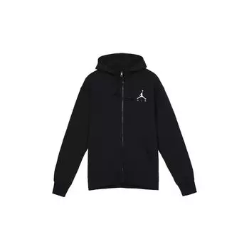 Jordan Jumpman Air Fleece Zip Hoodie Мужские толстовки черного цвета CK6679-010