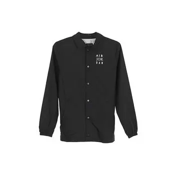 Jordan Jumpman Coaches Куртка с воротником Мужская Верхняя одежда Черный AJ6796-010 XXL