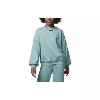 Jordan Jumpman Icon Play Solid Logo Круглый вырез свитер-пуловер Детская толстовка Mineral FV2580-379 M