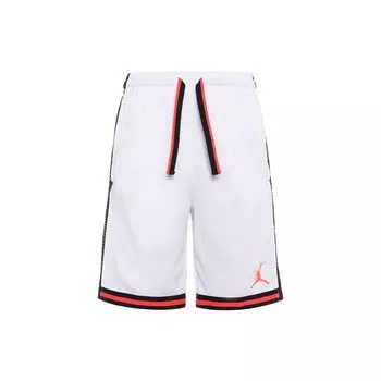 Jordan Jumpman Эластичные спортивные повседневные баскетбольные шорты с завязками, мужские брюки белого цвета CD4907-100 L