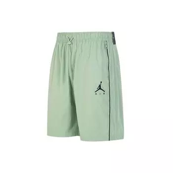 Jordan Jumpman Sports Свободные дышащие тканые шорты Мужские плавки Мягко-серый зеленый CK6818-006 XS