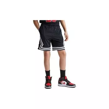 Jordan Kids свободный крой шорты с белой отделкой детские шорты черные 95B136-023 XL