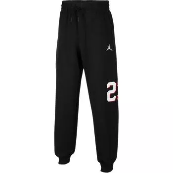 Jordan Knit Sports Pants Court Of Legends Casual Simple Drawstring Tapered Kids Bottoms Black II0270-010 L