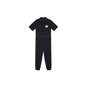 Jordan Комбинезон Essentials Solid Logo Waist Utility Woven, женский комбинезон, черный DD7064-010 M