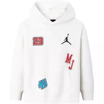 Jordan Кроссовки школьные нашивки буквы номера толстовка с капюшоном детские толстовки Off-White HF2163-133 L