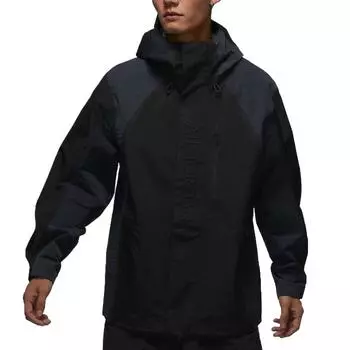 Jordan Куртка Air GORE-TEX Comfortable Waterproof Soft Skin Friendly Zip-Up с длинным рукавом Мужские куртки Серый Черный FV7216-045 L