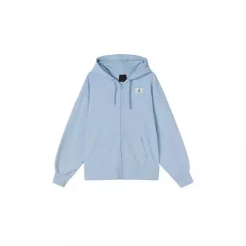 Jordan Куртка с капюшоном и логотипом Solid, женские куртки, синяя DV1394-411 M