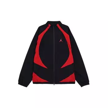 Jordan Куртка Slim Fit с воротником-стойкой на молнии для мужчин, черная, DX9368-013 XXL