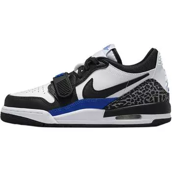Jordan Legacy 312 Low Белый Игровой Королевский (GS) Детские кроссовки CD9054114 35.5