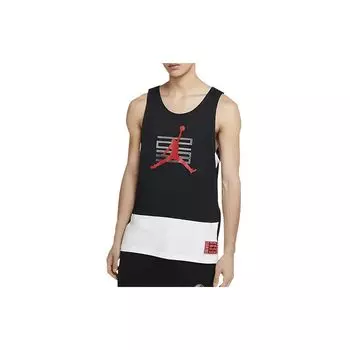 Jordan Legacy AJ11 Дышащая свободная майка с принтом, мужские топы, черные CW0846-010 S