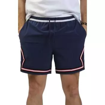 Jordan Logo Drawstring Casual Shorts Men Shorts Midnight-Blue HJ6366-410 XXL