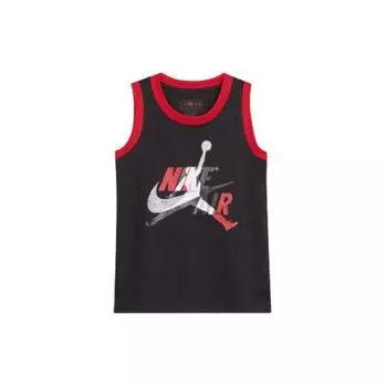 Jordan Логотип Sports Breathable жилет баскетбольная форма унисекс топы черный JD2022006GS-002 L