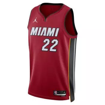 Jordan Miami Heat V-образный вырез без рукавов баскетбольная майка мужская майки красный DO9532-608 XL