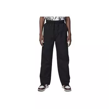 Jordan MJ Essentials Statement Удобные универсальные однотонные повседневные брюки Детские брюки черного цвета HQ7193-010 S