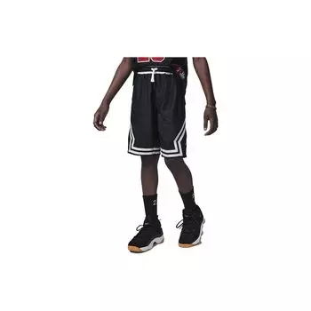 Jordan MJ Sport Diamond Повседневные быстросохнущие детские шорты Детские плавки черные FV2857-010 L