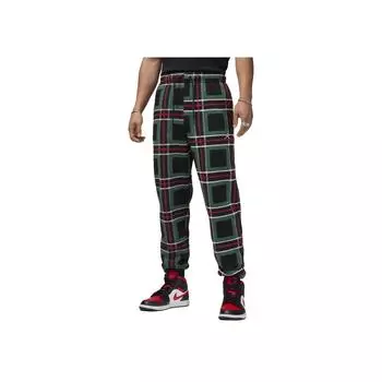 Jordan Мужские классические спортивные брюки-джоггеры Essentials на шнуровке, универсальные трикотажные брюки, черные FV7462-010 2XL
