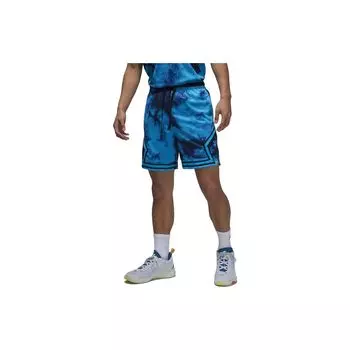 Jordan Мужские шорты из сетки с вышивкой Dri-FIT и эластичной резинкой на талии, синие DZ0563-446 M