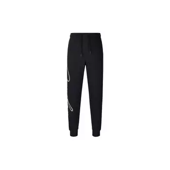 Jordan MVPFLC SS25 Sportswear Series Fashionable Versatile Comfortable Logo Sports Long Pants Men bottoms Black HF9310-045 S