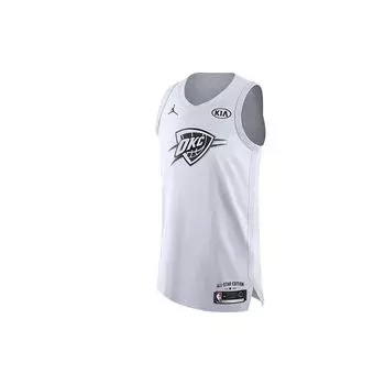 Jordan NBA 2018 All-Star Russell Westbrook дышащая баскетбольная майка мужская белая 928868-103 XXL