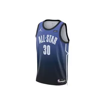 Jordan NBA All-Star Luka Doni Fan Edition Джерси баскетбольная майка с круглым вырезом для мужчин топы синего цвета DX6328-503 XL