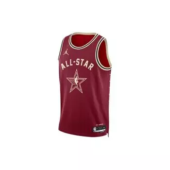 Jordan NBA Dri-Fit Кевин Дюрант All Star Джерси Красный Мужская уличная одежда FQ7732-602 L