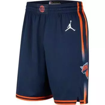 Jordan NBA New York Knicks Swingman Shorts Navy/White Unisex Streetwear DO9436-419 XXL