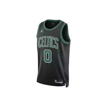 Джерси пуловер из флиса Jordan NBA Statement Edition Celtics Tatum No. 0 Мужские топы черные DO9519-012 XXL