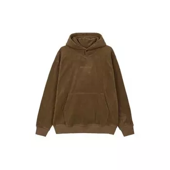 Jordan Solid Color Logo Hoodie Мужские топы Коричневый DV1572-385 M