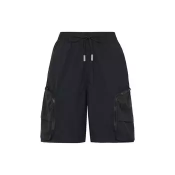 Jordan Однотонные шорты с карманом на молнии для мужчин, черные DX9654-010 S