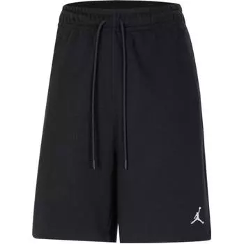Jordan Однотонные спортивные повседневные шорты Essentials со средней посадкой, мужские брюки, черные FQ4535-010 L