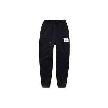 Jordan Однотонные вязаные спортивные штаны с вышитым логотипом Essentials, мужские брюки, черные DA9812-010 XXXL