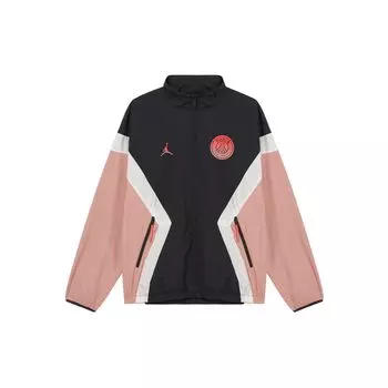 Jordan Paris Saint-Germain FW24 Anthem Удобная модная куртка на молнии American Vintage Мужская куртка цвета ржавчины-розового, темно-серого, парусно-белого FV7741-685 M