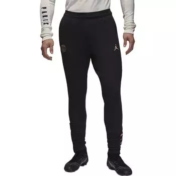 Jordan Paris Saint-Germain FW24 Dri-FIT ADV повседневные удобные трикотажные спортивные брюки мужские брюки черные ржаво-розовые металлик-красные FQ2347-010 S