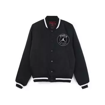 Jordan Paris Saint-Germain Sport Casual Jacket Мужская верхняя одежда Черный CK9666-010 XS