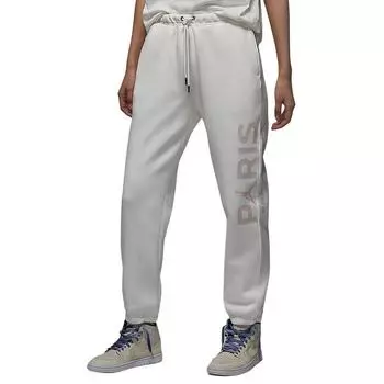 Jordan Paris Series Letter Удобные дышащие спортивные длинные брюки на шнуровке для женщин, цвет парусно-белый FV7765133 M