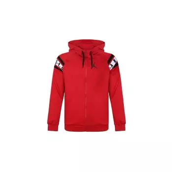 Jordan Повседневная спортивная куртка с капюшоном и длинным рукавом Мужская верхняя одежда Красный AR2249-687 L