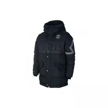 Jordan PSG Down Parka Мужская верхняя одежда Черный BQ8371-010 XL