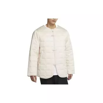 Jordan Retro без воротника с длинным рукавом Мужские куртки жемчужно-белые CV3488-219 XL