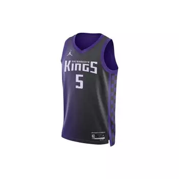 Jordan Sacramento Kings 2023/24 Statement Edition с логотипом и градиентным дышащим жилетом, мужские топы, фиолетовый DX8656-504 M