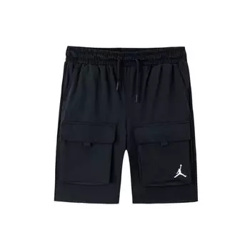 Jordan Simple Versatile Breathable Kids Shorts Детские шорты черного цвета JD2322049GS-001 S