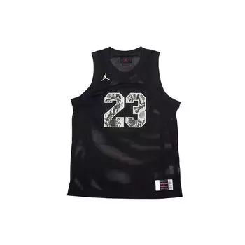 Jordan Snakeskin Mesh Basketball Jersey Men Tops Black CI0305-010 XXXL