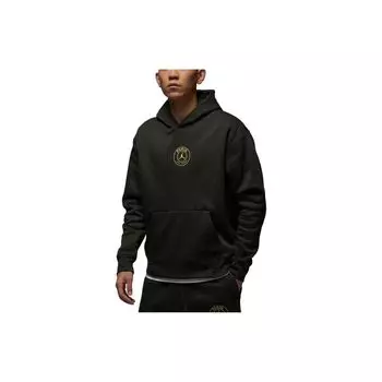 Jordan Solid Color Hooded Fleece Casual Long Sleeve Sweatshirt Men tops Sequoia-Green FN5327-355 L