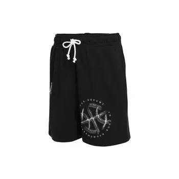 Jordan Sport Dna American Retro Pattern Print Трикотажные шорты Мужские шорты черные DA7211-010 XXXL