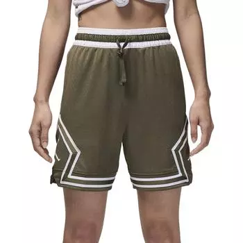Jordan Sport Dri-FIT Diamond FW24 Дышащие быстросохнущие повседневные шорты мужские шорты оливково-зеленые белые DX1488-222 L