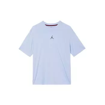 Jordan Sport Dri-Fit Футболка с коротким рукавом, с принтом логотипа, быстросохнущая, мужская, топы, светло-бирюзовая, DH8922-425 XXL