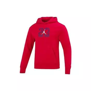 Jordan Sport флисовый вязаный пуловер с капюшоном для мужчин с капюшоном Mystic-Hibiscus DJ0220-652 S