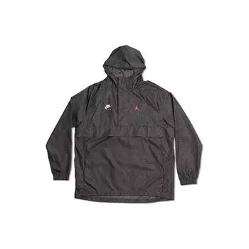Jordan Спортивная одежда Wings 1988 Anorak серый/темно-серый мужской уличный стиль AJ0428-021 M